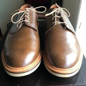 Allen Edmonds Nomad brown leather Oxford shoes size 11